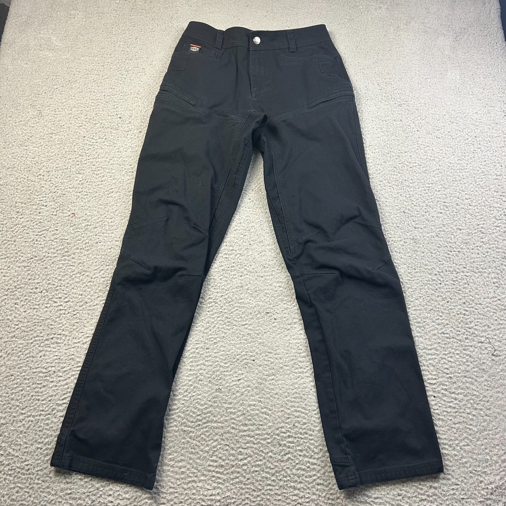 BRUNT Workwear Pants Mens 28x34 Torra HD Black Utility Canvas Tactical Pockets